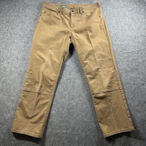 Stio Rivet Pant Mens 38 Tapestry Tan Organic Cotton Stretch Canvas Utility